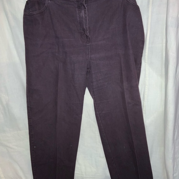 Ruby Rd. Deep Plum Trousers - Picture 1 of 1